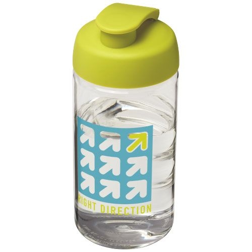 PF210050-5H2O Active® Bop 500 ml Sportflasche mit Klappdeckel_ transparent_limone