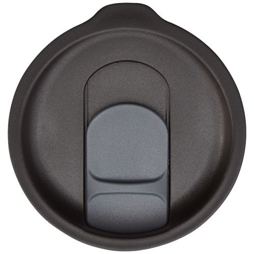 PF100731-4Nordia 400 ml doppelwandiger Becher aus Recyclingmaterial_ grau