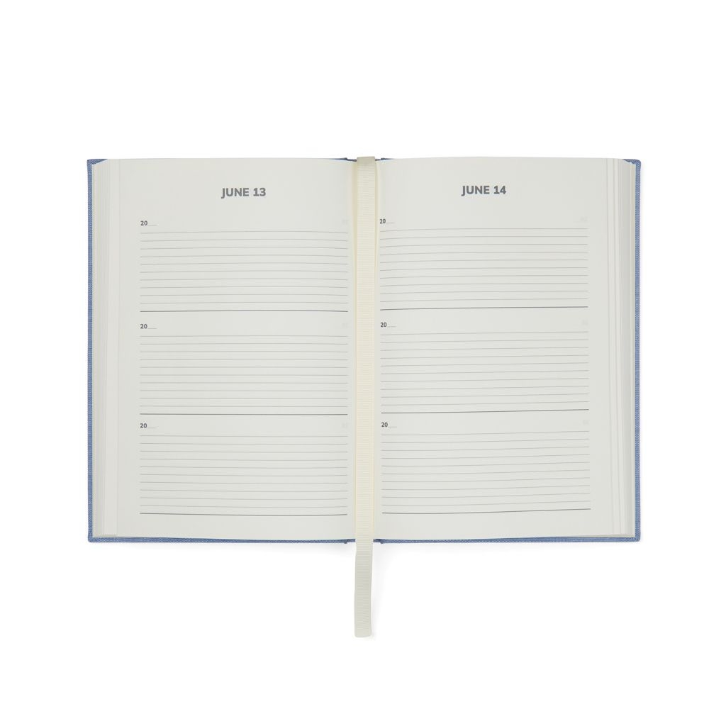 XDV77302-05VINGA _One memory a day_ GRS-recyceltes Papierjournal_ blau