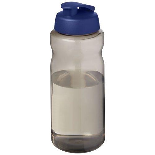 PF210178-6H2O Active® Eco Big Base 1L Sportflasche mit Klappdeckel _ kohle_blau