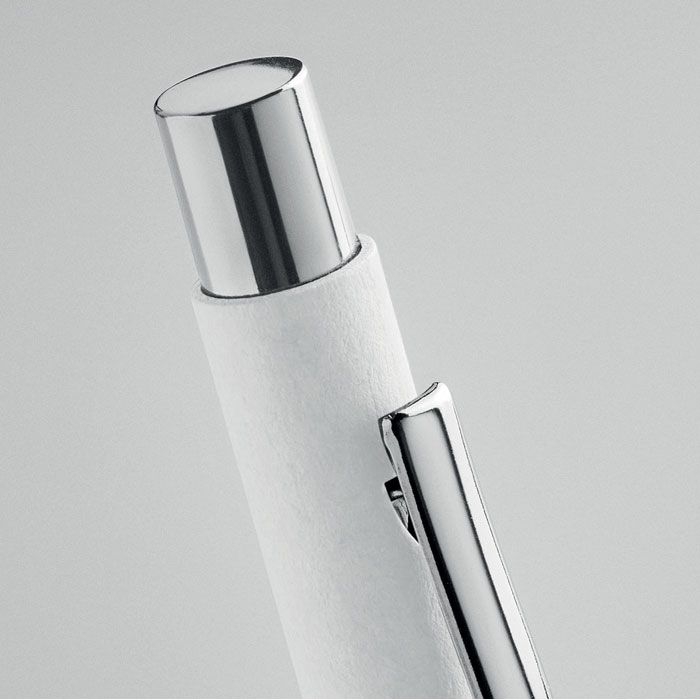 MO2067-06Olympia Druckkugelschreiber recycelt_ weiss