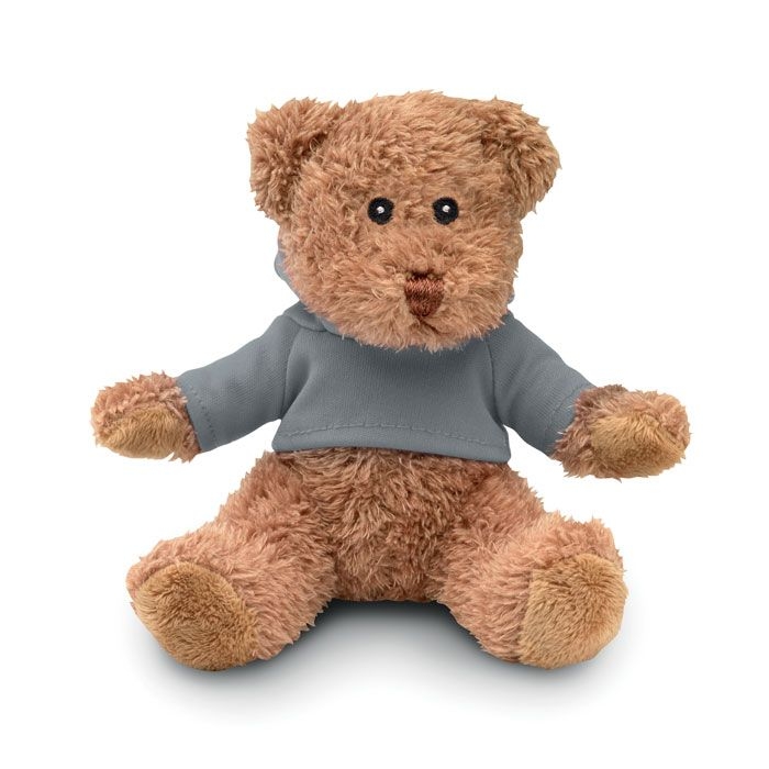 MO2594-07Johnny T Teddybaer mit T-Shirt_ grau