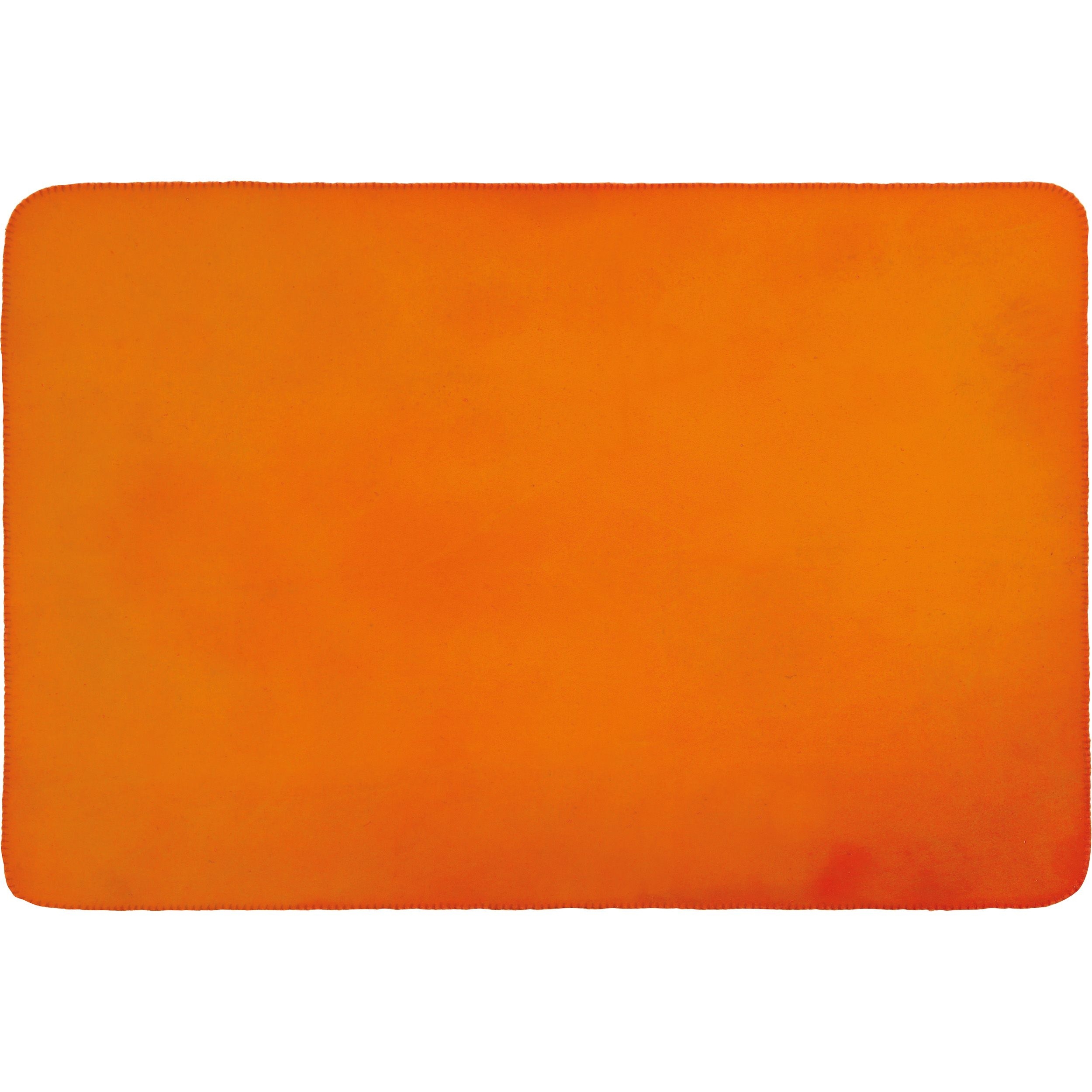 MA66902-10Fleecedecke mit Tragebanderole GIANFRANCO_ orange