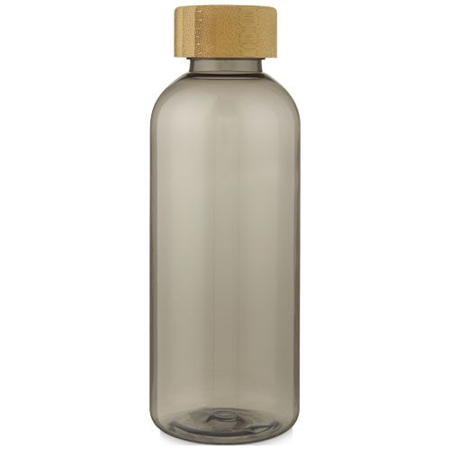 PF100679-2Ziggs 650 ml Sportflasche aus recyceltem Kunststoff_ charcoal transparent