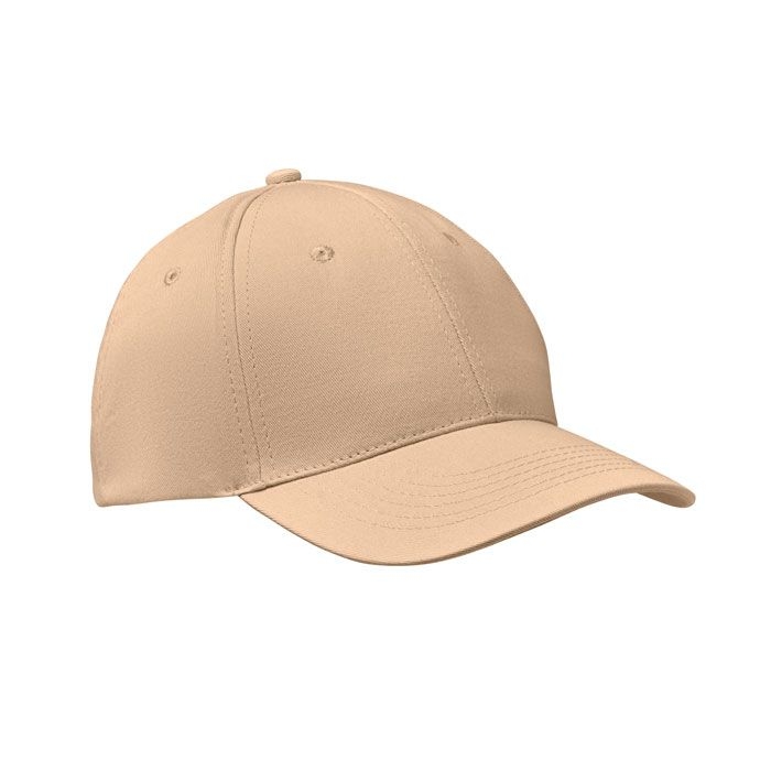 MO8834-53Basie Apollo Baseball cap 6 panels 160g_m²_ elfenbein