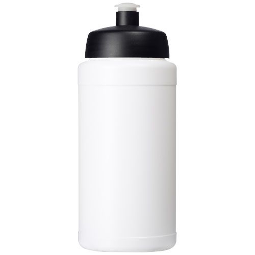 PF220200-9Baseline® Plus 500 ml Sportflasche_ schwarz_weiss