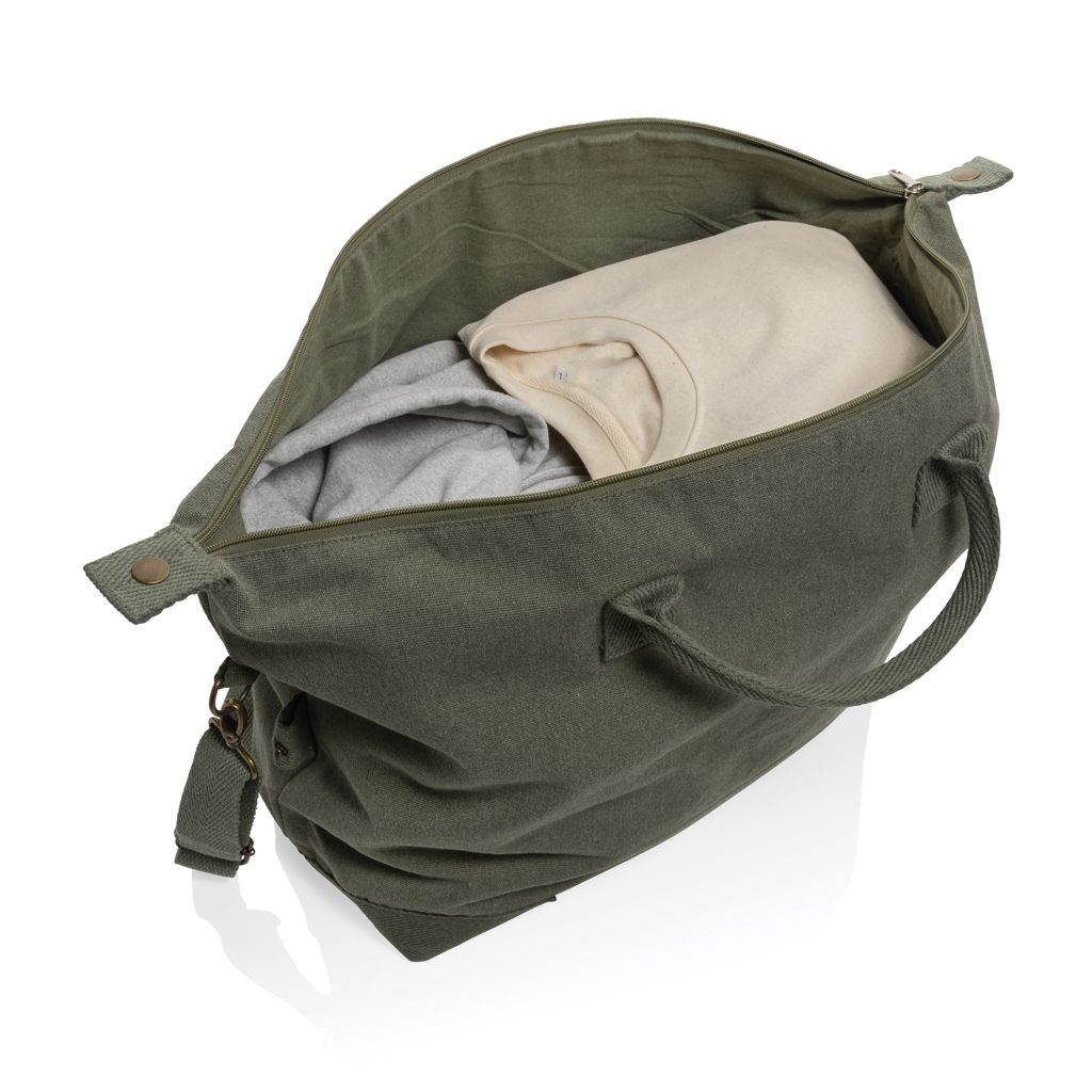 XDP707.17-7Kezar AWARE™ 500g_m² Wochenendtasche aus recyceltem Canvas_ gruen