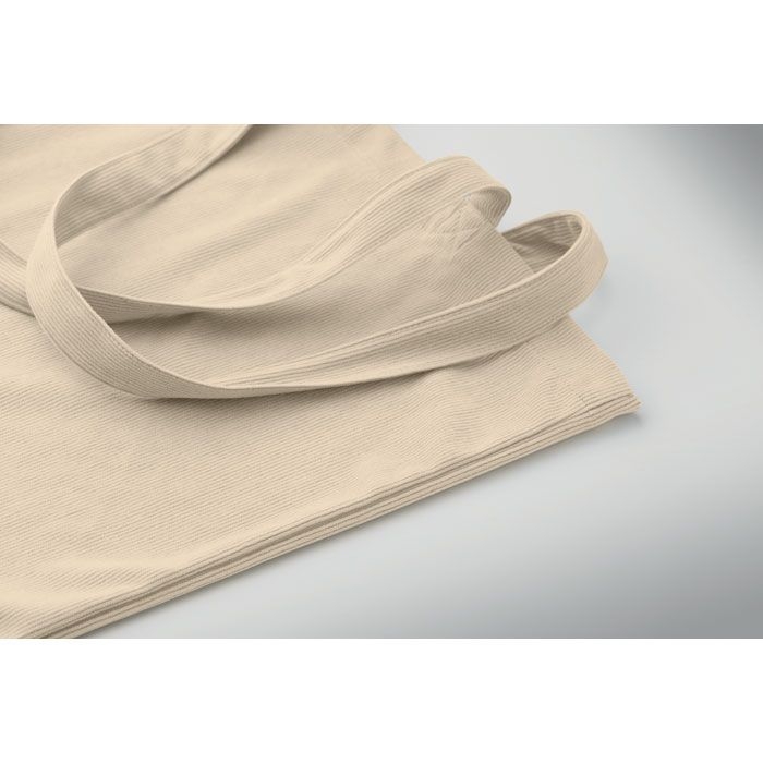 MO2874-13Cordy B Einkaufstasche aus Kord_ beige