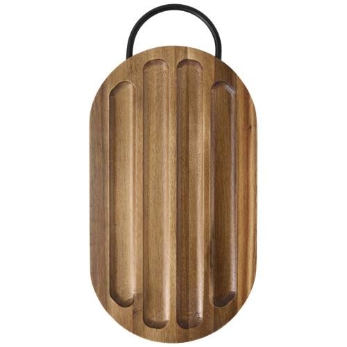 PF126393-1Prestige Akazienholz Schneidebrett mit Brotmesser_ holz