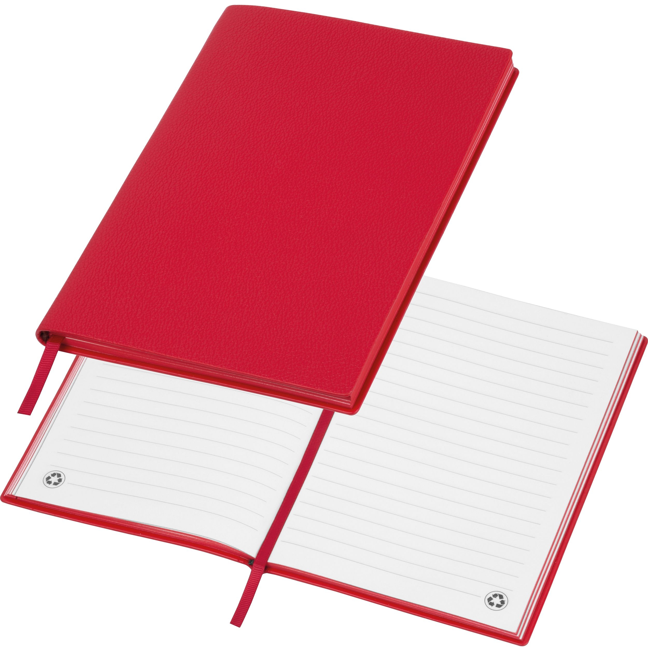 MA25394-05A5 Notizbuch aus Soft PU HENRI_ rot