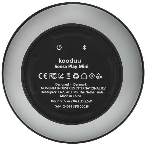 PF124451-4Kooduu Sensa Play Mini Tragbarer JBL Lautsprecher mit Leuchte_ anthrazit