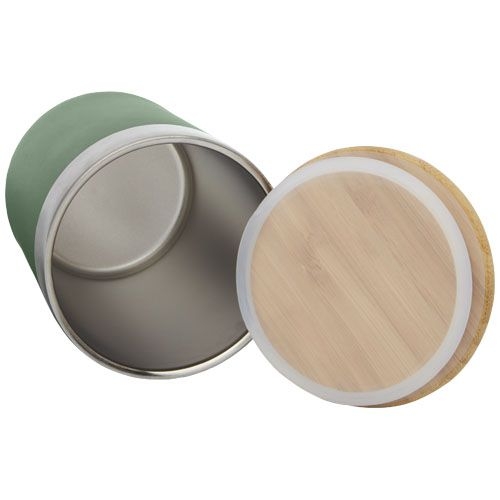 PF100670-3Lagan 330 ml Kupfer-Vakuum Isolierbecher mit Bambusdeckel_ heather gruen