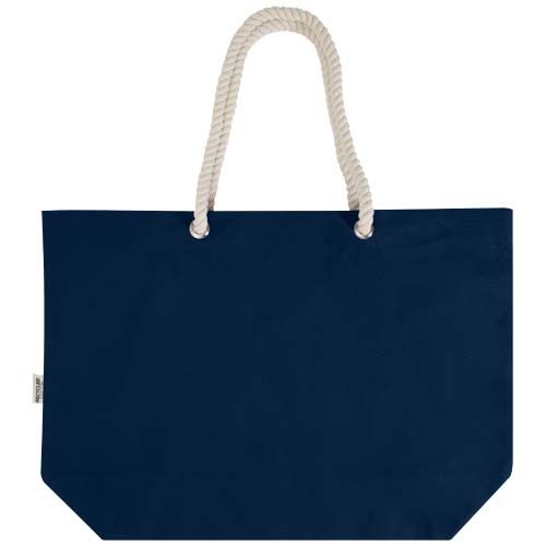 PF120744-3Florida 270 g_m² Strandtragetasche aus recyceltem GRS-Material_ navy