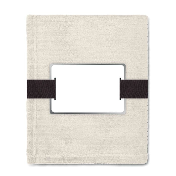 MO7246-13Cap Code Fleece-Decke 240g_m²_ beige