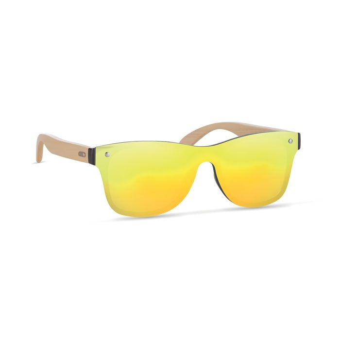 MO9863-08Aloha Sonnenbrille mit Bambus_ gelb