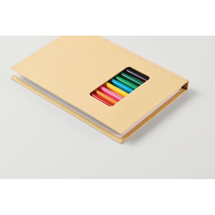 MO2914-13Funsketch Malset mit 12 Buntstiften_ beige