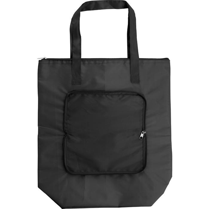 GI739612-01Kuehltasche aus Polyester _210T_ Hal_ schwarz