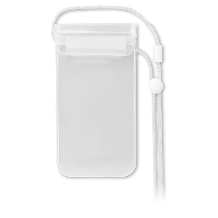 MO8782-26Colourpouch Wasserfeste Smartphone Huelle_ transparent weiss