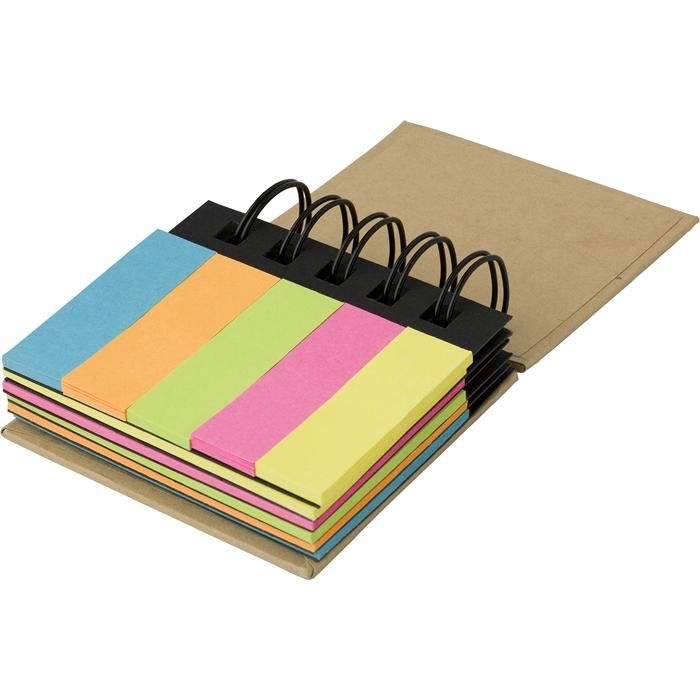 GI6506-11Haftnotizen aus Karton Clemence_ brown