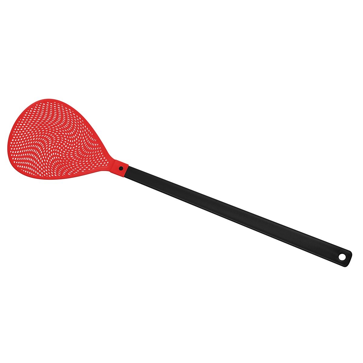 HE8731-6-1Fliegenklatsche _Oval_ schwarz_ rot