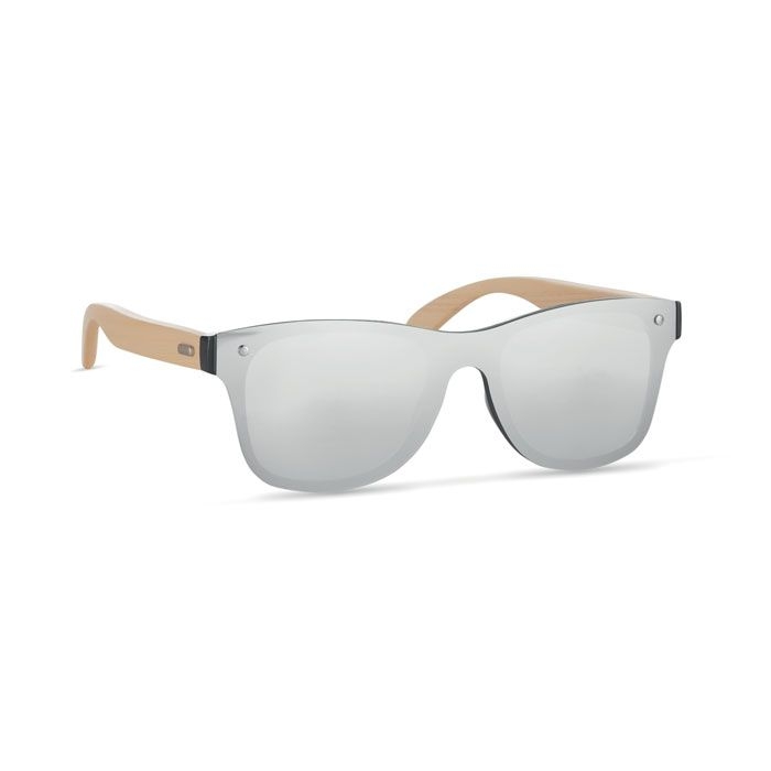 MO9863-17Aloha Sonnenbrille mit Bambus_ silber glaenzend