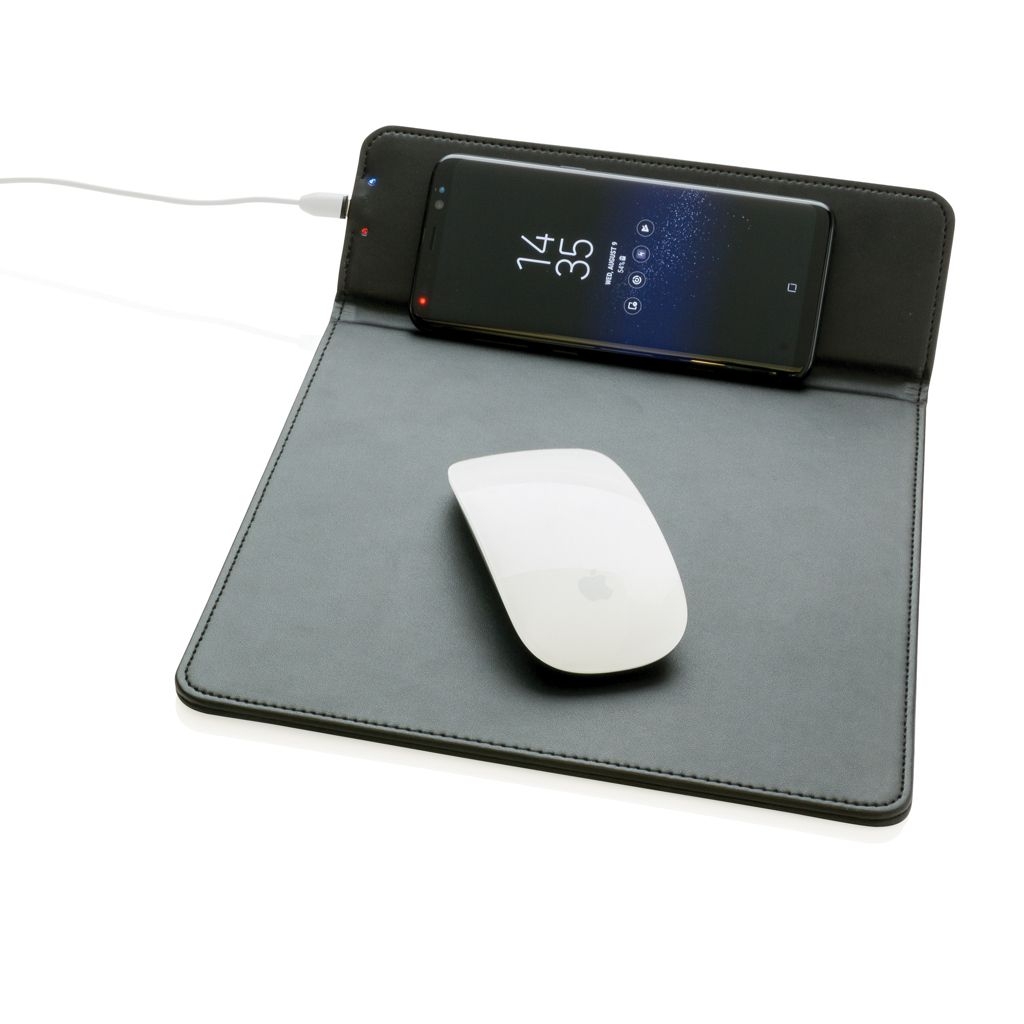 XDP308.94-1Mousepad mit Wireless-5W-Charging Funktion_ schwarz
