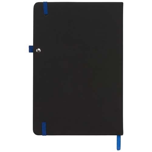 PF210208-2Noir A5 Notizbuch_ schwarz_blau