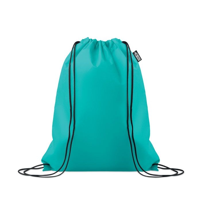 MO2809-12Daffy Rpet Beutel mit Kordelzug Non Woven_ tuerkis