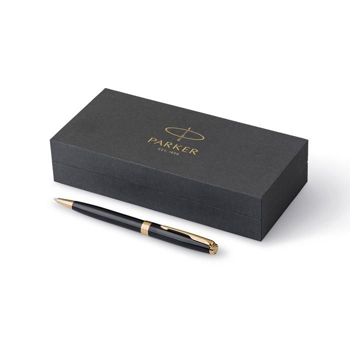 GI9397-01Parker Sonnet Drehkugelschreiber_ schwarz