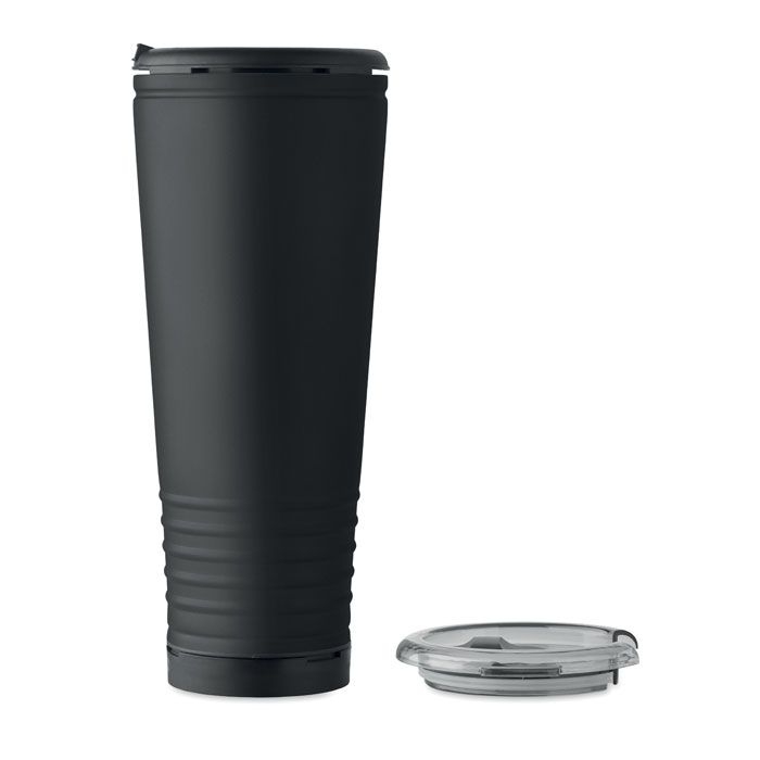 MO2995-03Howler Cup Doppelwandiger Becher 700ml_ schwarz