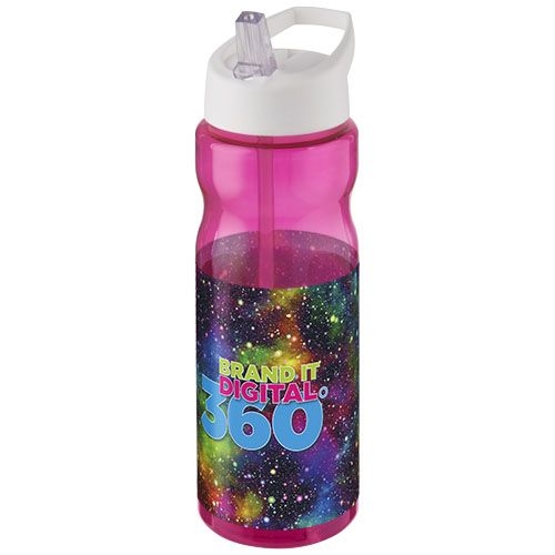 PF210049-31H2O Active® Base 650 ml Sportflasche mit Ausgussdeckel_ magenta_weiss