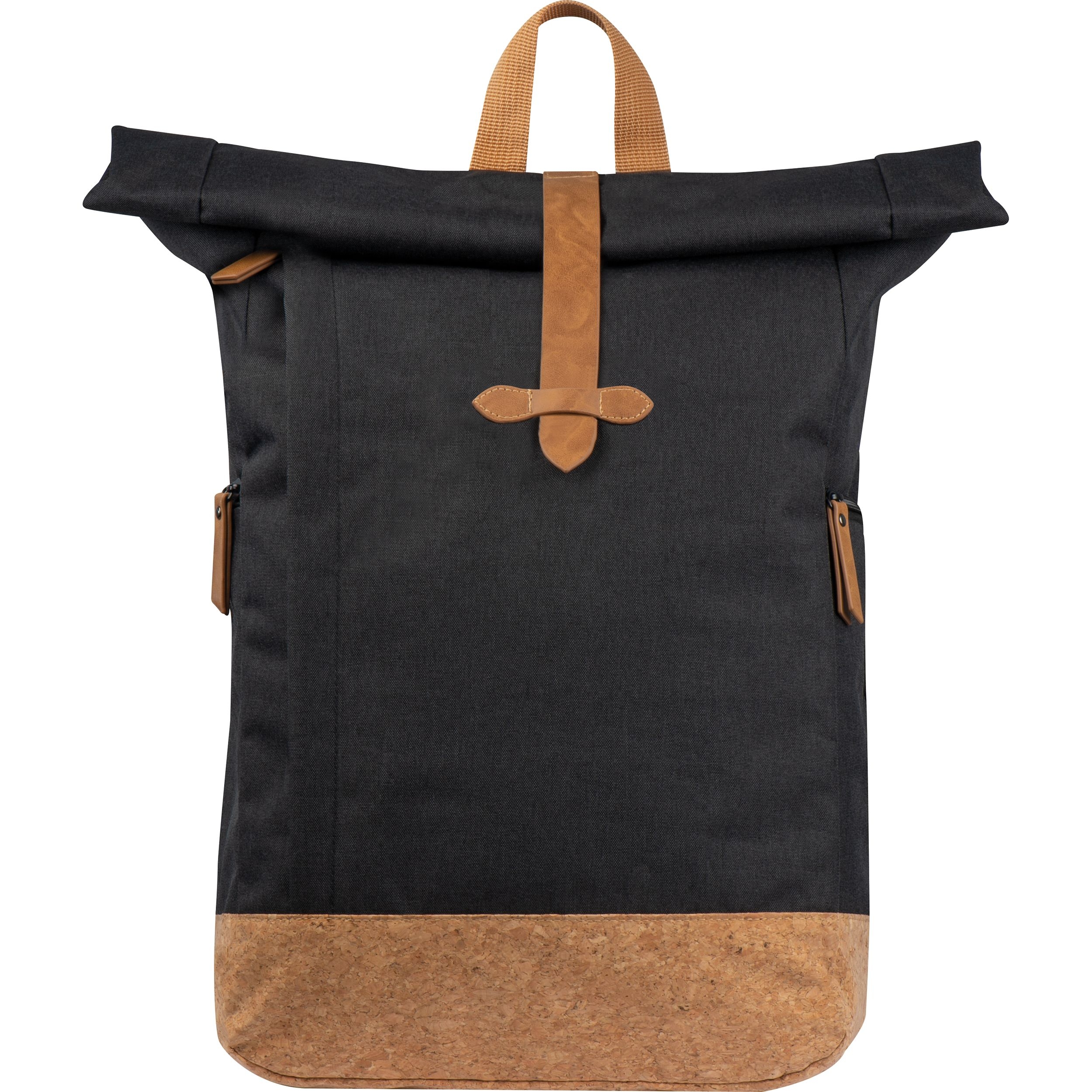 MA62571-03RPET Rucksack mit Korkboden DAGMAR_ schwarz