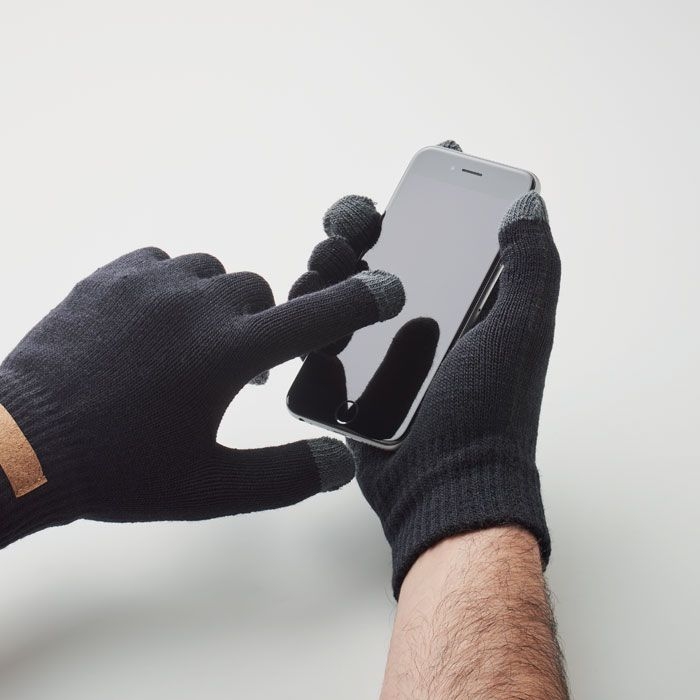 MO6955-03Dactile Touchscreen Handschuhe RPET_ schwarz