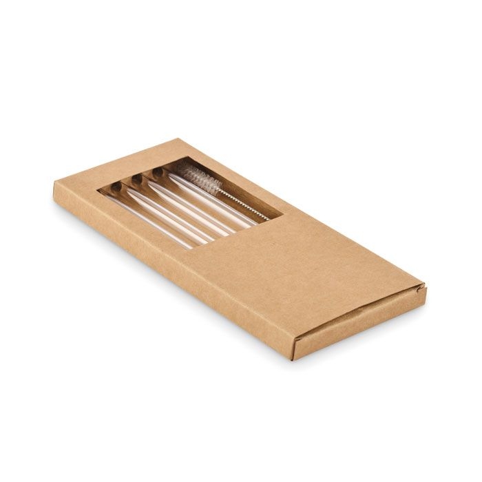 MO2452-40Glaw Glas Trinkhalme-Set_ holz