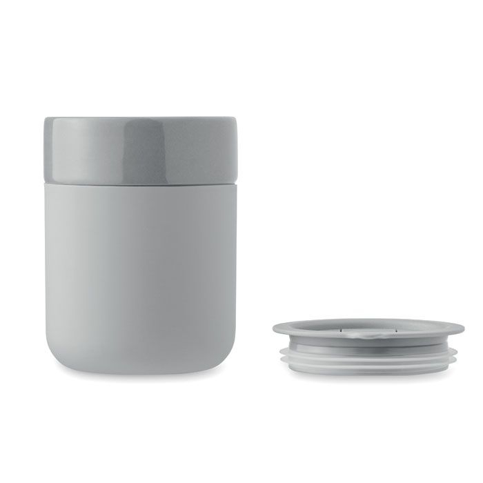 MO2528-07Qeram Keramikbecher 330 ml_ grau