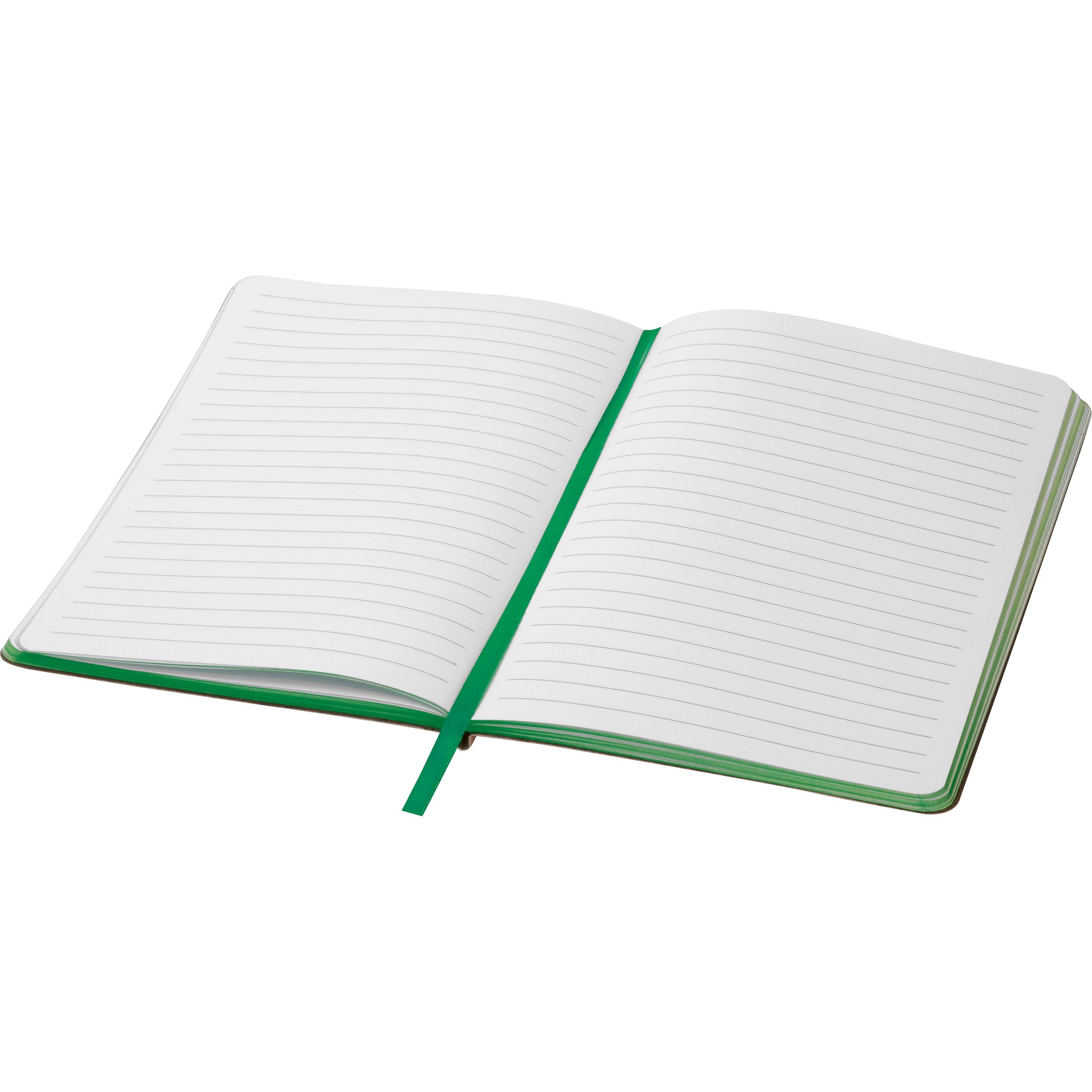 MA25477-09A5 Notizbuch mit farbigem Schnitt EVAN_ gruen