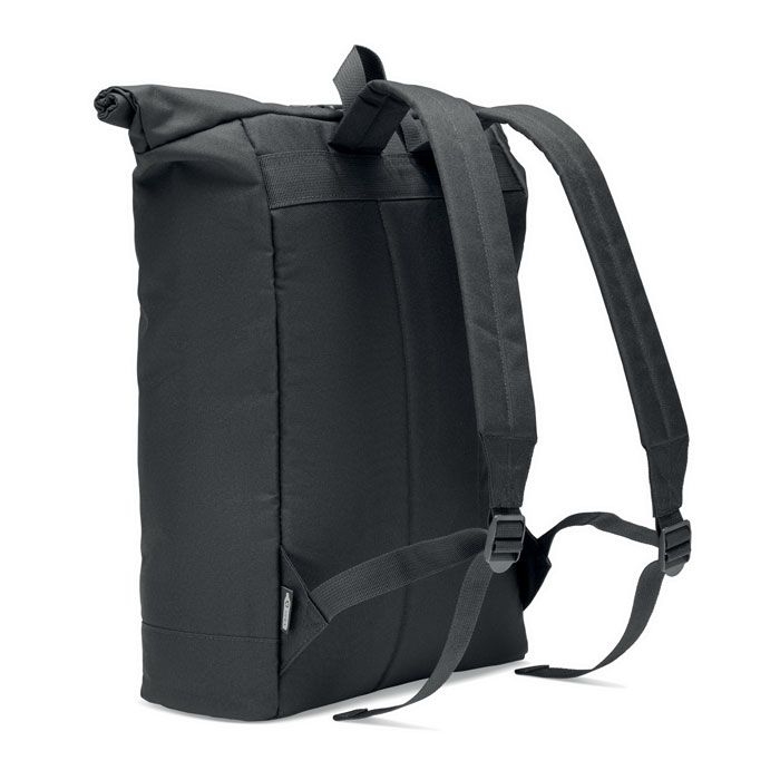 MO6998-03Napa Rolltop-Rucksack 600D RPET_ schwarz