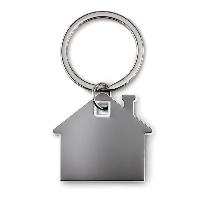 MO8877-06Imba Schluesselring Haus_ weiss