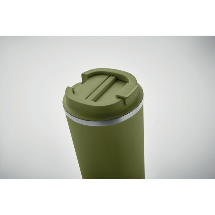 MO6579-60Brace _ Doppelwandiger Becher 510 ml_ dunkelgruen