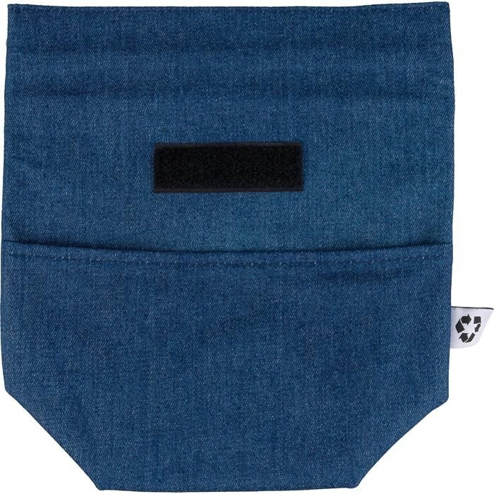 GI1349542Recycelte Denim-Kuehltasche mit Rollverschluss Mira