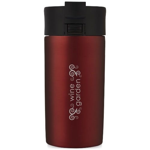 PF100689-1Jetta 330 ml Kupfer-Vakuum Isolierbecher_ rot