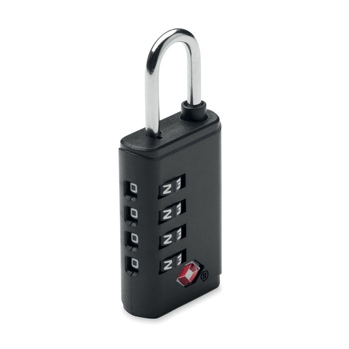 MO3166-03Lock 4-stelliges TSA Zahlenschloss_ schwarz
