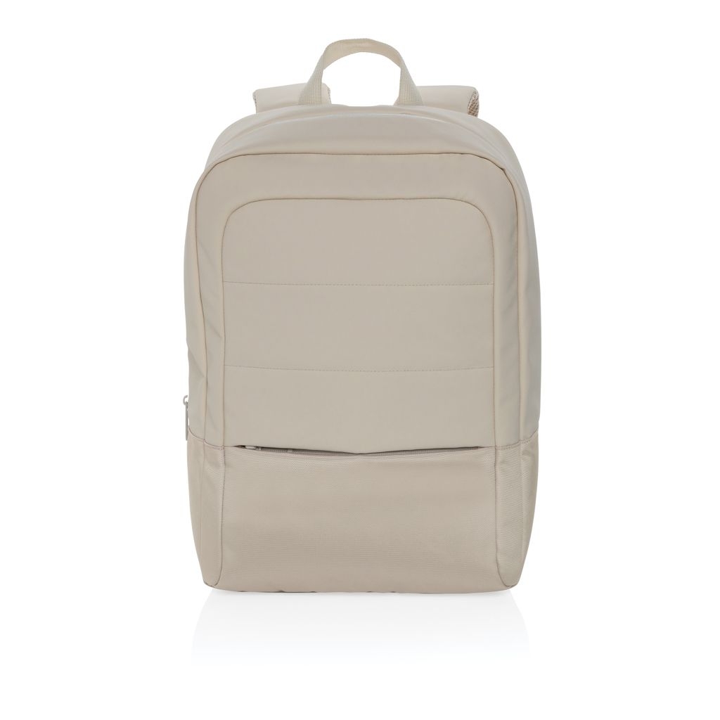 XDP763_30-2Armond AWARE™ RPET 15.6_ Basic Laptop-Rucksack_ beige