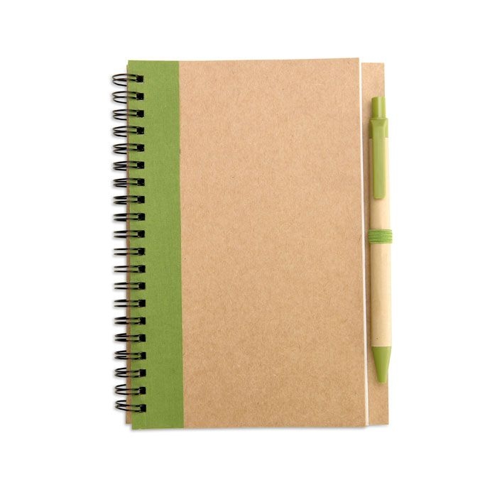 IT3775-48Sonora Plus Recycelter Notizblock_ limette