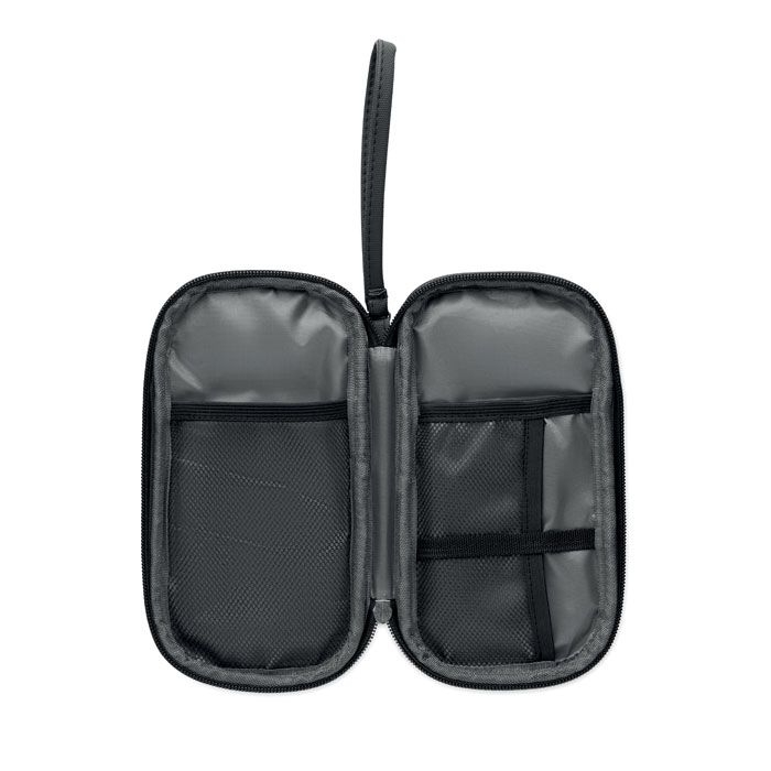 MO2859-03Allthere Tech Organizer-Tasche RPET_ schwarz