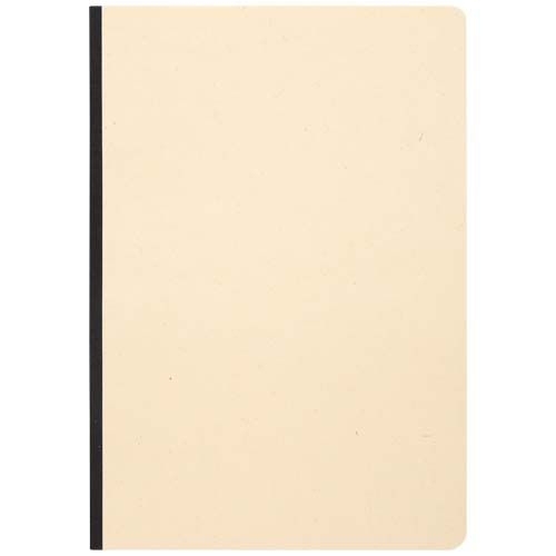 PF106125-4Liliana A5 Zuckerrohr und RPET Softcover Notizbuch_ schwarz