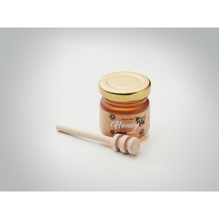 MO6440-40Dauber Wildblumenhonig-Set 50g_ holz