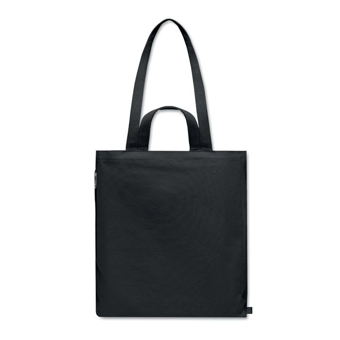 MO2565-03Gave Colour Einkaufstasche Polycotton_ schwarz
