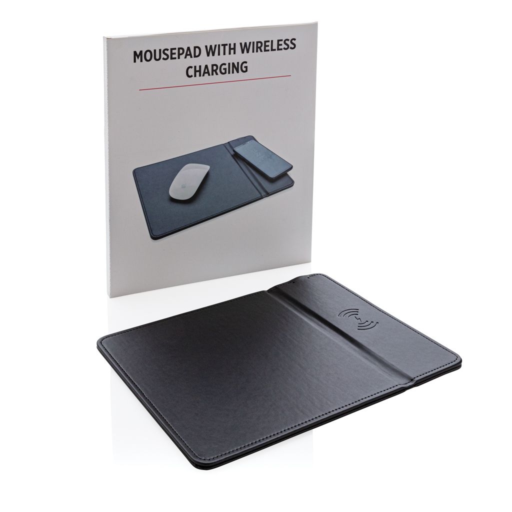 XDP308.94-1Mousepad mit Wireless-5W-Charging Funktion_ schwarz