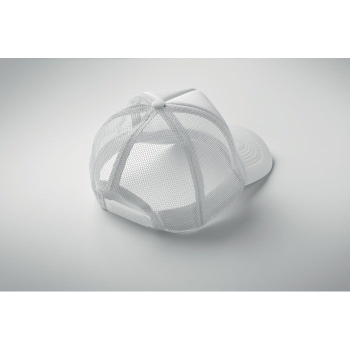 MO2269-06Bubble Trucker cap 5 panels_ weiss